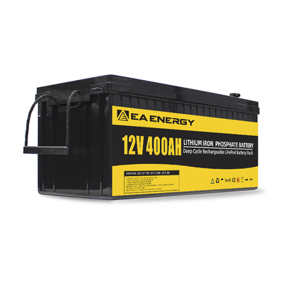 12V 400Ah 5120Wh Deep Cycle Lithium Ion Battery 32700 LiFePO4 Cell